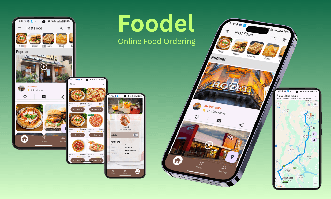 Foodel — On-Demand Food Delivery Platform