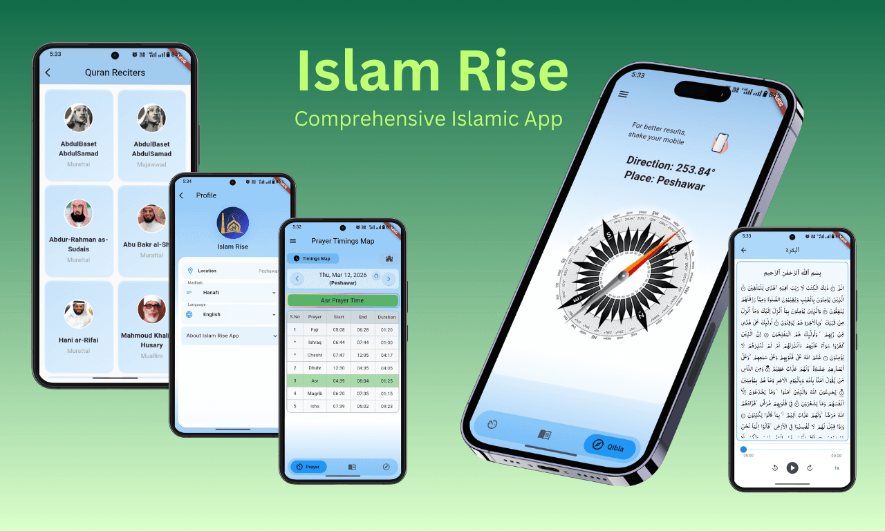 IslamRise — Islamic Companion & Education
