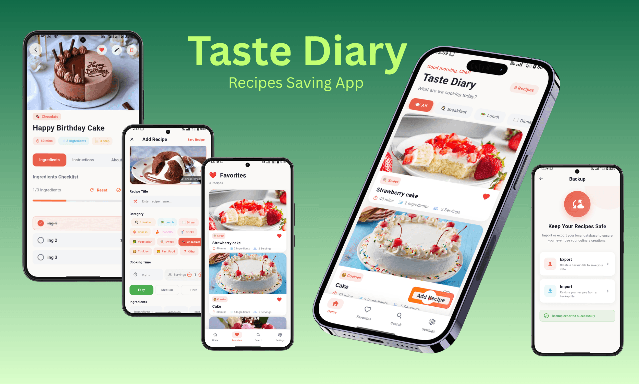 Taste Diary — Recipe & Meal Discovery