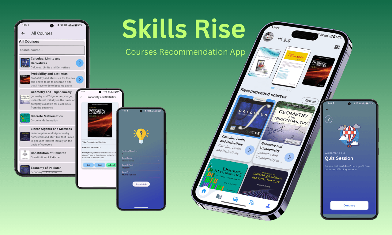 Skills Rise — Courses Recommendation System